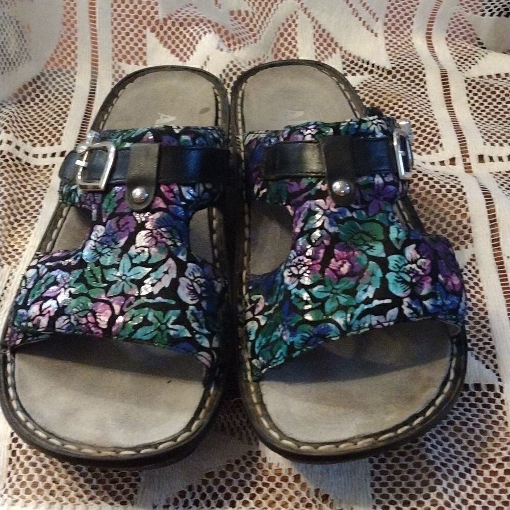 Alegria leather sandals